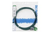 Netwerk - kabel - Deltaco patch cable - 5 m - green - Groen - TP-65G-SLIM