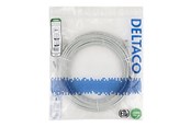 Netwerk - kabel - Deltaco patch cable - 20 m - grey - Grijs - TP-620-SLIM