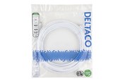 Netwerk - kabel - Deltaco patch cable - 20 m - white - Wit - TP-620W-SLIM