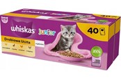 Katten - Whiskas Junior Poultry in jelly - wet cat food - 40 x 85g - 4008429164781