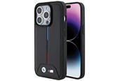 Mobiel - Covers & Cases - BMW Quilted Tricolor iPhone 15 Pro Case - Black - 3666339143572