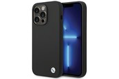 Mobiel - Covers & Cases - BMW Silicone Metal Logo case for iPhone 15 Pro - black - 3666339200091