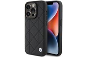 Mobiel - Covers & Cases - BMW Leather Quilted case for iPhone 15 Pro Max - black - 3666339142414