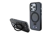 Mobiel - Covers & Cases - BMW Ring Stand M Collection MagSafe Case for iPhone 15 Pro - Black - 3666339196479