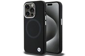 Mobiel - Covers & Cases - BMW Signature Liquid Silicone MagSafe case for iPhone 15 Pro Max - black - 3666339144678