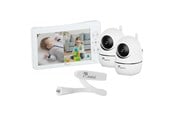 Babyspullen - Momini DreamWatcher Baby Monitor with 7" HD Screen and 2 Cameras White - 5906601060052