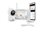 Babyspullen - Momini BlissEye Baby Monitor with 5" HD Screen and Camera White - 5906601060281
