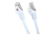 Netwerk - kabel - Gembird Cablexpert patch cable - 10 m - white - Wit - PP6A-LSZHCU-W-10M