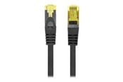 Netwerk - kabel - Lanberg patch cable - 1 m - black RAL 9004 - Zwart - PCF6A-10CU-0100-BK