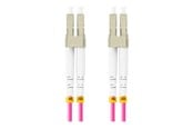 Netwerk - kabel - Lanberg patch cable - 15 m - violet - Paars - FO-LULU-MD41-0150-VT