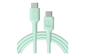 USB-kabel - Green Cell PowerFlex - USB-C cable - USB-C (100W PD) to USB-C (100W PD) - 0.3 m - KABGC100PF30MG