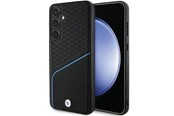 Mobiel - Covers & Cases - BMW BMHMS24S23RDCLK S24 S921 black/black hardcase Signature Leather Textured & Line MagSafe - 3666339241636