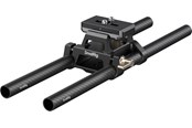 Camera- en lensaccessoires - SmallRig 6761 Arca-Type Mount Plate with 15mm Dual Rod Clamp - 6761