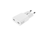 Mobiel - Adapters & Opladers - 4smarts PDPlug Slim Dual USB-C 30W GaN Charger - White - 541743