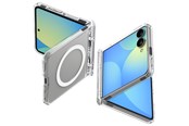 Mobiel - Covers & Cases - Spigen Ultra Hybrid Pro MagSafe - clear white - Samsung Galaxy Z Flip8 - ACS11524