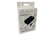 Laptop oplader - LC Power LC-NB-PRO-65-C - power adapter - 65 Watt - LC-NB-PRO-65-C