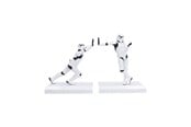 Merchandise - Nemesis Now - Stormtrooper Working Hard Hardly Working Bookends - B7680C26