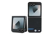 Mobiel - Covers & Cases - BMW Carbon Blue Line Case for Samsung Galaxy Z Flip 6 - Black - 3666339125301