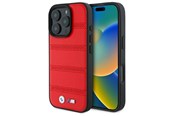 Mobiel - Covers & Cases - BMW M Perforated And Stitched Line MagSafe case for iPhone 16 Pro Max - red - 3666339324278