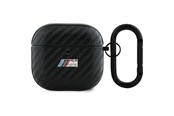 Mobiel - Overige accessoires - BMW BMA4CMPUCA AirPods 4 cover black/black PU Carbon M Collection - 3666339397432