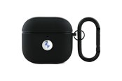 Mobiel - Overige accessoires - BMW BMA4SSLBK AirPods 4 cover black/black Geniune Leather Silver Logo - 3666339397456