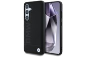 Mobiel - Covers & Cases - BMW Leather Big Wordmark Case for Samsung Galaxy S25 - Black - 3666339448738