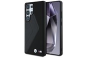 Mobiel - Covers & Cases - BMW Leather Oversized Stripes MagSafe case for Samsung Galaxy S25 Ultra - black - 3666339441777