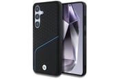 Mobiel - Covers & Cases - BMW Leather Textured and Smooth MagSafe Case for Samsung Galaxy S25 - Black - 3666339448752