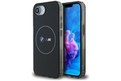 Mobiel - Covers & Cases - BMW IML Metal White Circle MagSafe iPhone 16e Case - Black - 3666339453855