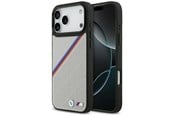 Mobiel - Covers & Cases - BMW M Tricolor Metal Logo MagSafe Case for iPhone 17 Pro Max - Gray - 3666339480394