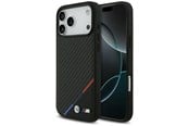 Mobiel - Covers & Cases - BMW M Carbon Tricolor Line MagSafe Case for iPhone 17 Pro Max - Black - 3666339558949