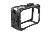 Accessoires voor actiecamera's - Puluz Metal Protective Case with Cold Shoe Mount for DJI Osmo Action 6 - PU1074B