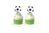 Speelgoed - Globos Football Cake Picks - 12 pcs. - 7327