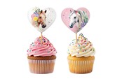 Speelgoed - Globos Horse Cake Picks - 12 pcs. - 7307
