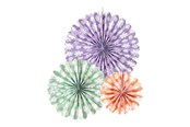 Speelgoed - Globos Paper Fans Daisies - 3 pcs. - 7165