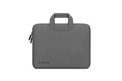 Tassen - Wozinsky WNT-13G 13-14" Laptop Bag with Retractable Neoprene Handle - Gray - 5907769388491