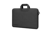 Tassen - Wozinsky WNT-15B 15.6" Laptop Bag with Retractable Neoprene Handle - Black - 5907769388507
