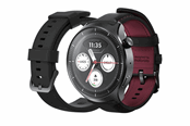 Smartwatch, Sporthorloge en Activity Tracker - Motorola moto watch ultra - Gun Metal (PANTONE Black Beauty Silicone strap + PANTONE Black Beauty Leather strap) - PBCX0000SE
