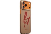 Mobiel - Covers & Cases - PITAKA Edge Case - Ink Horse Gold & Jade - iPhone 17 Pro Max - HR1705PM