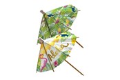 Speelgoed - Globos Paper Parasol Cocktail Picks XL Aloha - 18cm - 9326
