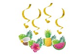 Speelgoed - Globos Hanging Decoration Swirls Aloha - 4 pcs. - 9346