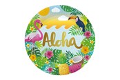 Speelgoed - Globos Paper Plates 23cm Aloha - 8 pcs. - 9348