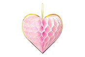 Speelgoed - Globos Honeycomb Harten 23cm Watercolors Hearts - 4st. - 4482