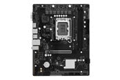 Moederbord - ASRock H610M-HVS/M.2 D5 Gen5 - motherboard - micro ATX - LGA1700 Socket - H610 Moederbord - Intel H610 - Intel LGA1700 - DDR5 RAM - Micro-ATX - 90-MXBTV0-A0UAYZ