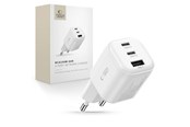 Mobiel - Adapters & Opladers - Tech-Protect NCA100W-GaN 3-Port PD 3.2 100W / QC3.0 Wall Charger - White - 5906302323425