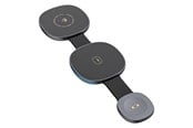 Mobiel - Adapters & Opladers - Dudao A11S 3-in-1 Wireless Charger Compatible with MagSafe Smartphone Smartwatch Headphones - Black - 6977196684625