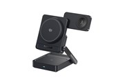 Mobiel - Adapters & Opladers - Baseus PicoGo AF21 3in1 Qi2.2 35W Wireless Charger with 45W EU Power Adapter and 1m USB-C Cable - Black - E0205401