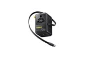 Mobiel - Adapters & Opladers - Baseus EnerCore CG11 70W 6-in-1 Travel Adapter with Retractable USB-C Cable - Black - E0307E00