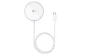 Mobiel - Adapters & Opladers - Baseus Simple Mini4 Air Qi2 15W Magnetic Wireless Charger - Silver - P10278200S11-00
