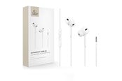 Headphones/Headsets - Tech-Protect Ultraboost Core G3 Mini Jack Wired Headphones - White - 5906302324255